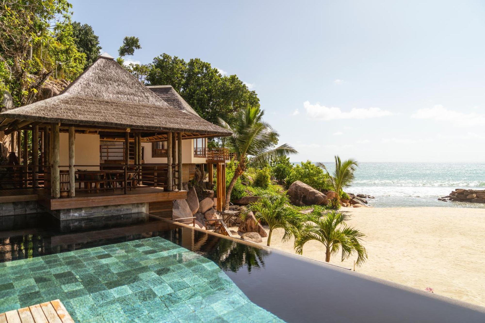 Constance Lemuria Гранд Анс Екстериор снимка Beachfront Pool Villa at Six Senses Samui